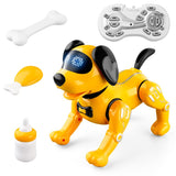 RC Robot Dog Electronic Pet Toys 2.4G Kids Remote Control Dogs Programable Toy Intelligent Talking Animal Pets For Children