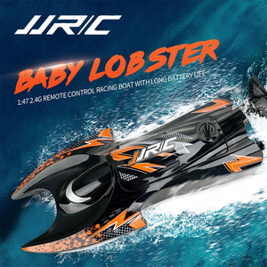 JJRC S6 RC Speed Boats 2.4G Simulate Lobster Electric Remote Control Water Boat Controls Vehicle Model Toys for Games child Kids
