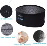 VIP Sleeping Headphones Sports Headband Thin Soft Elastic Comfortable Wireless Music Earphones Eye Mask for Side Sleeper