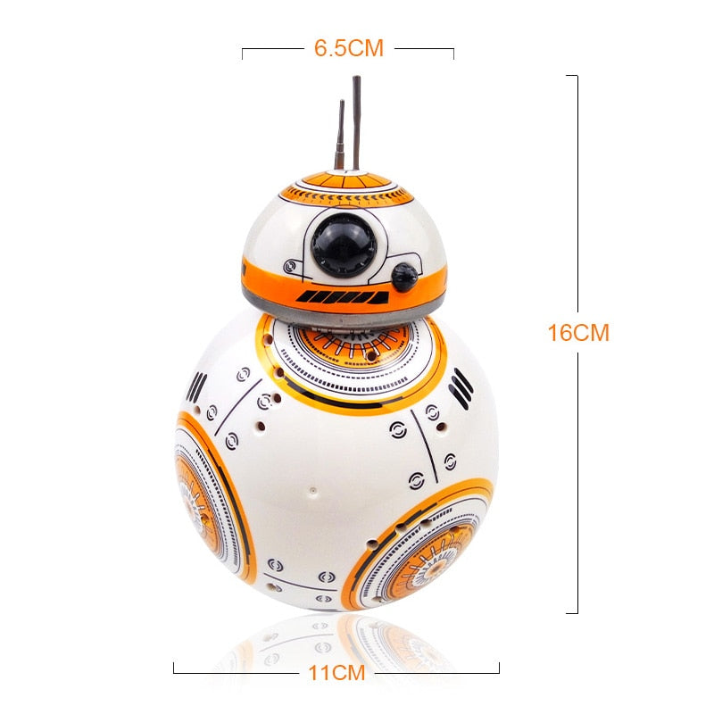 RC BB 8 Robot 2.4G Remote Control With Sound Action Figure Upgrade Intelligent BB8 Ball Droid Robot BB-8 Model Toys For Children
