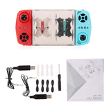 2pcs 2.4G 4CH 6-Axis RC Quadcopter Remote Control Drone Mini Quadcopter Infrared Dual Machine Battle Helicopter kids best gift