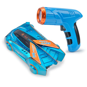 RC Car Stunt Infrared Laser Tracking Wall Ceiling Climbing Follow Light Drift 360 Rotating Electric Anti Gravity Car Toys