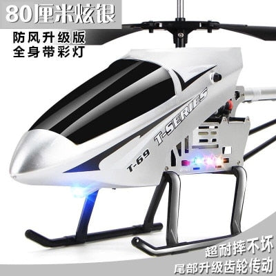 3.5CH 80cm extra Large remote control aircraft durable rc helicopter charging toy drone model UAV outdoor aircraft helicopter