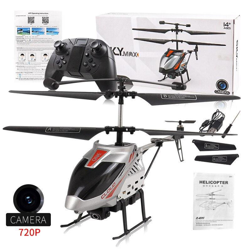 Flying Mini RC Infrared Induction Helicopter Aircraft Flashing Light Toys Aircraft Radio Remote Control For Children Xmas Gift