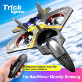 2022 New V17 RC Remote Control Airplane 2.4G Remote Control Fighter Hobby Plane Glider Airplane Toys RC drone Kids Gift