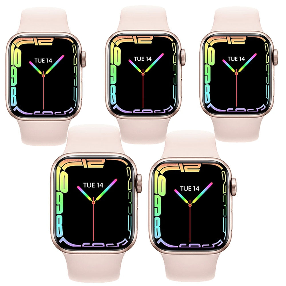 2022 Original I8 Pro MAX SmartWatch Series7 Custom Dial Men Women Heart Rate Monitor Sport Smart Watch IWO13 PRO W27 X8 MAX T500