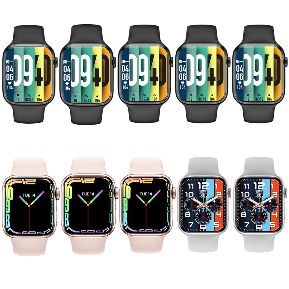 2022 Original I8 Pro MAX SmartWatch Series7 Custom Dial Men Women Heart Rate Monitor Sport Smart Watch IWO13 PRO W27 X8 MAX T500