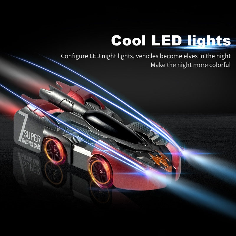 2.4G Anti Gravity Wall Climbing RC Car Electric 360 Rotating Stunt RC Car Antigravity Machine Auto Toy Cars with Remote Control