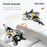2022 New V17 RC Remote Control Airplane 2.4G Remote Control Fighter Hobby Plane Glider Airplane Toys RC drone Kids Gift
