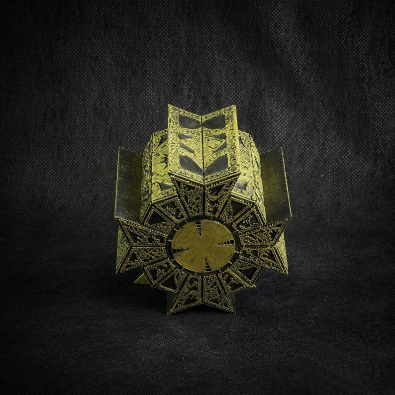 Hellraiser III Lament Configuration 1:1 Puzzle Box Configuration Lock Magic Rubik's Detachable toys collection Christmas gift
