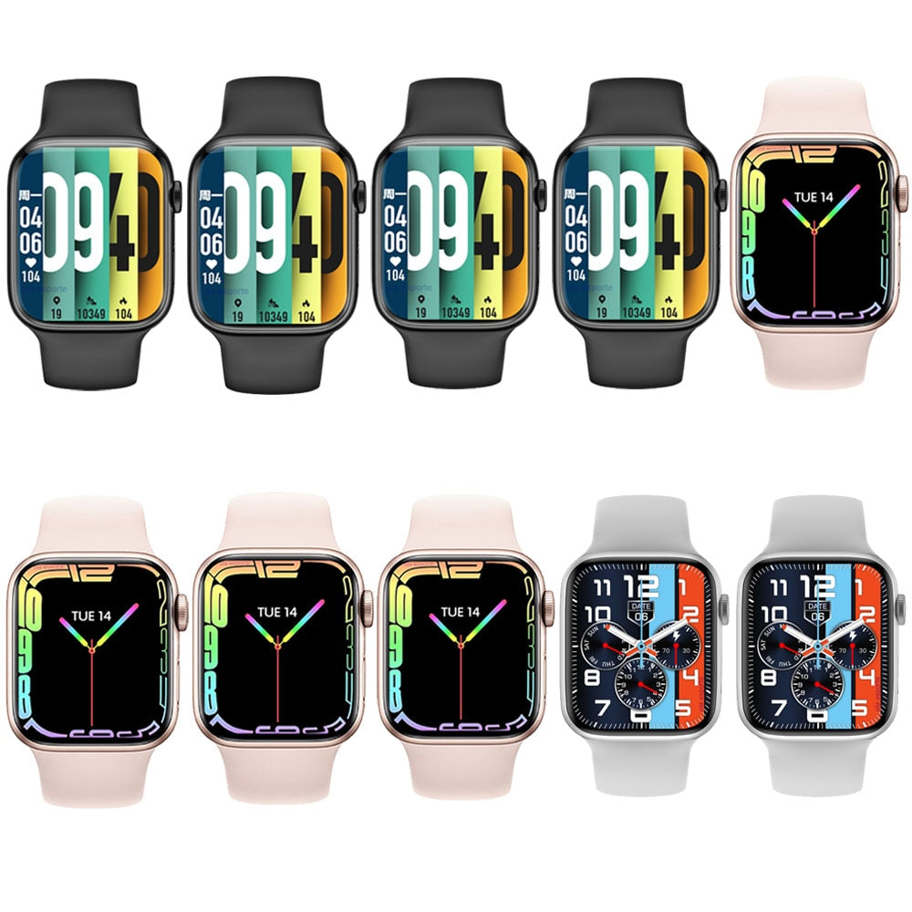 2022 Original I8 Pro MAX SmartWatch Series7 Custom Dial Men Women Heart Rate Monitor Sport Smart Watch IWO13 PRO W27 X8 MAX T500