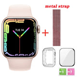 2022 Original I8 Pro MAX SmartWatch Series7 Custom Dial Men Women Heart Rate Monitor Sport Smart Watch IWO13 PRO W27 X8 MAX T500