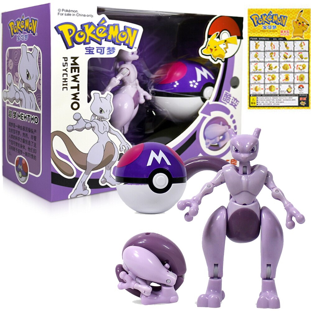 Pokemon Ball Variant Toys Model Pikachu Jenny Turtle Pocket Monsters Pokemones Action Figure Toys Children boy girl Gifts toy