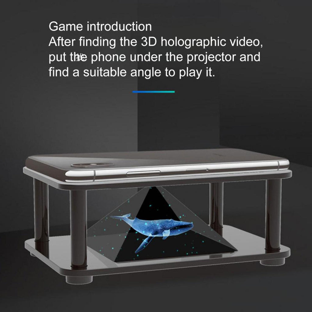 3D Holographic Projection DIY Funny Toys Children Educational Toy Science Experiment Technology Production Anti-rust For Bedroom