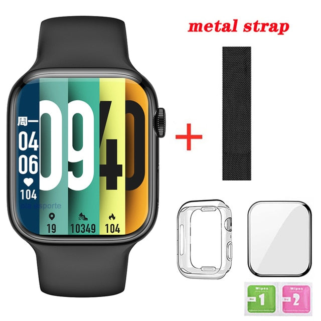 2022 Original I8 Pro MAX SmartWatch Series7 Custom Dial Men Women Heart Rate Monitor Sport Smart Watch IWO13 PRO W27 X8 MAX T500
