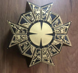 Hellraiser III Lament Configuration 1:1 Puzzle Box Configuration Lock Magic Rubik's Detachable toys collection Christmas gift