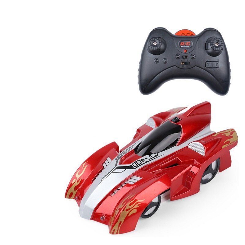 RC Car Stunt Infrared Laser Tracking Wall Ceiling Climbing Follow Light Remote Control Drift Car Electric Anti Gravity Car Toy