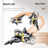 2022 New V17 RC Remote Control Airplane 2.4G Remote Control Fighter Hobby Plane Glider Airplane Toys RC drone Kids Gift