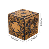 Hellraiser Cube Puzzle Box Removable Lament Horror Series Full Film Function Ornaments Puzzle Props Box Cube Needle Model Q0R6