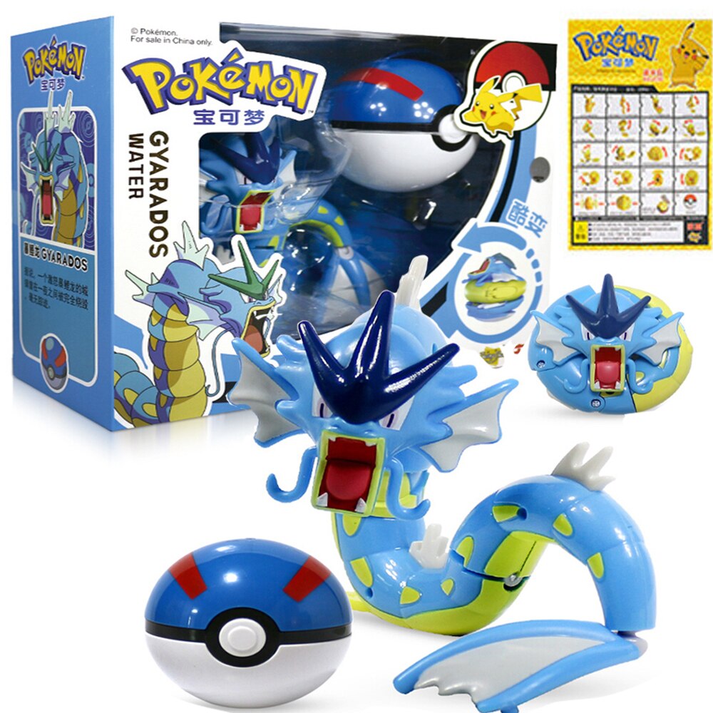 Pokemon Ball Variant Toys Model Pikachu Jenny Turtle Pocket Monsters Pokemones Action Figure Toys Children boy girl Gifts toy