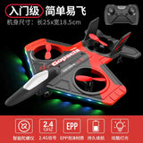 2022 New V17 RC Remote Control Airplane 2.4G Remote Control Fighter Hobby Plane Glider Airplane Toys RC drone Kids Gift