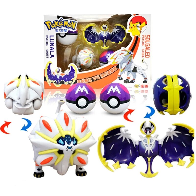 Pokemon Ball Variant Toys Model Pikachu Jenny Turtle Pocket Monsters Pokemones Action Figure Toys Children boy girl Gifts toy