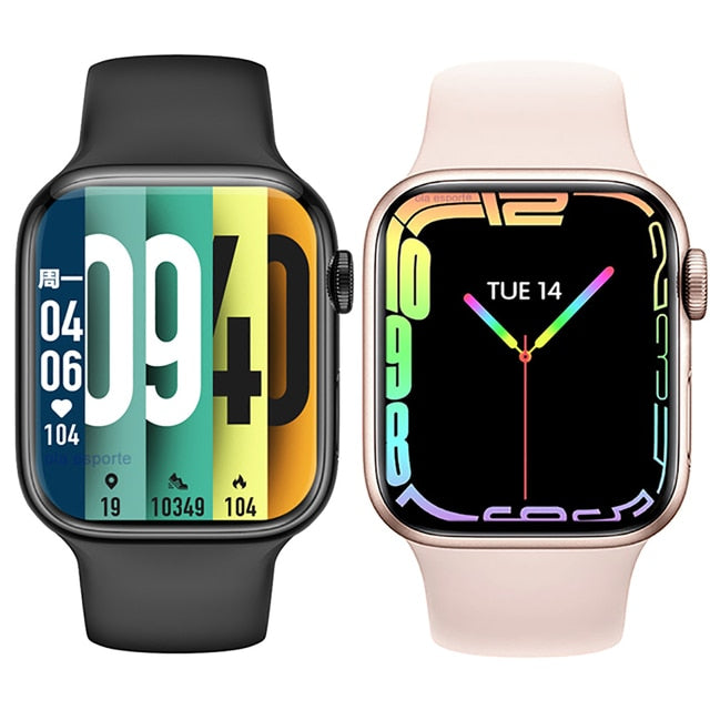 2022 Original I8 Pro MAX SmartWatch Series7 Custom Dial Men Women Heart Rate Monitor Sport Smart Watch IWO13 PRO W27 X8 MAX T500