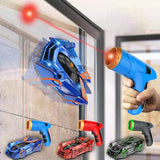 RC Car Stunt Infrared Laser Tracking Wall Ceiling Climbing Follow Light Drift 360 Rotating Electric Anti Gravity Car Toys