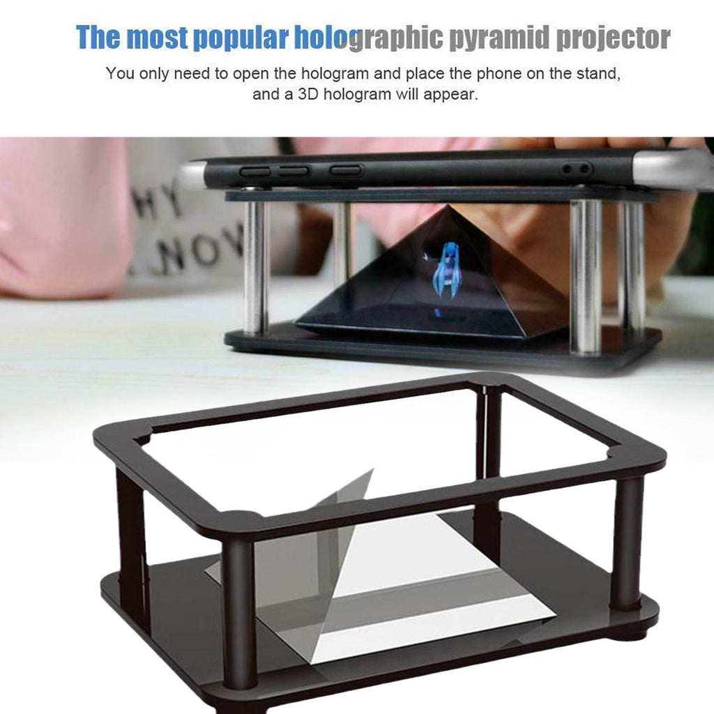 3D Holographic Projection DIY Funny Toys Children Educational Toy Science Experiment Technology Production Anti-rust For Bedroom