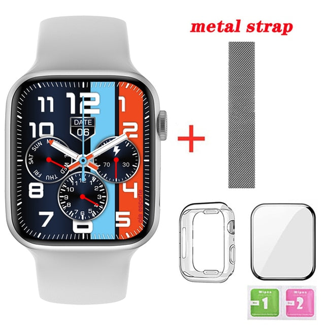 2022 Original I8 Pro MAX SmartWatch Series7 Custom Dial Men Women Heart Rate Monitor Sport Smart Watch IWO13 PRO W27 X8 MAX T500