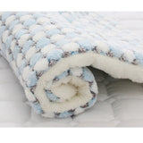 Soft Coral Fleece Winter Thicken Beds - Virtual Blue Store