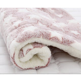 Soft Coral Fleece Winter Thicken Beds - Virtual Blue Store