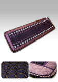 Far Infrared Natural Photon Jade Tourmaline Heating Pad Pro Hot Stone Therapy Mat with Smart Controller Adjustable Temperature - Virtual Blue Store