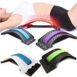 Stretch Equipment Back Massager Stretcher Fitness Lumbar Support Relaxation Mate Spinal Pain Relieve Chiropractor Messager - Virtual Blue Store