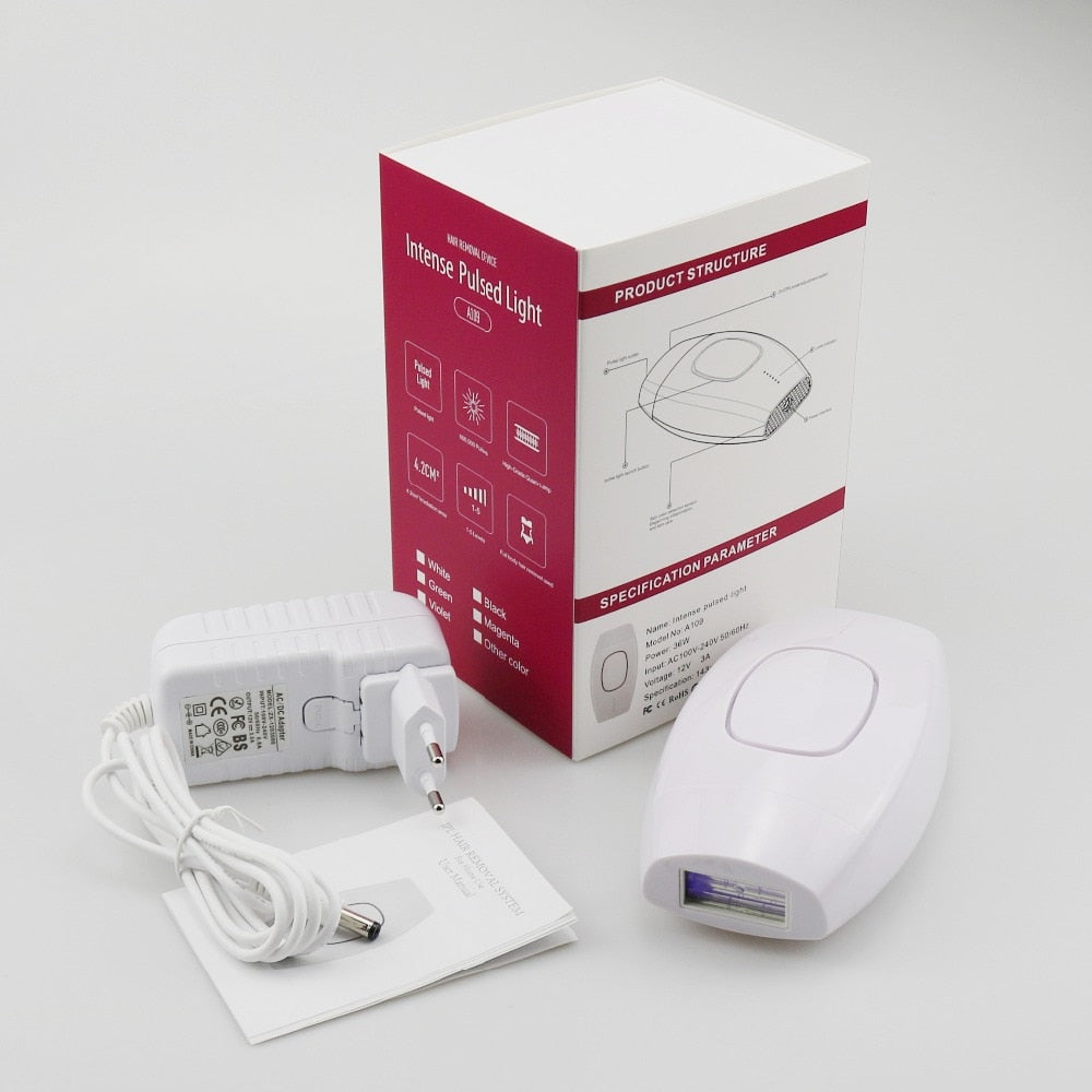 Professional IPL epilator laser hair removal photoepilator machine hair remover depilation photo permanent Pulsed light device - Virtual Blue Store