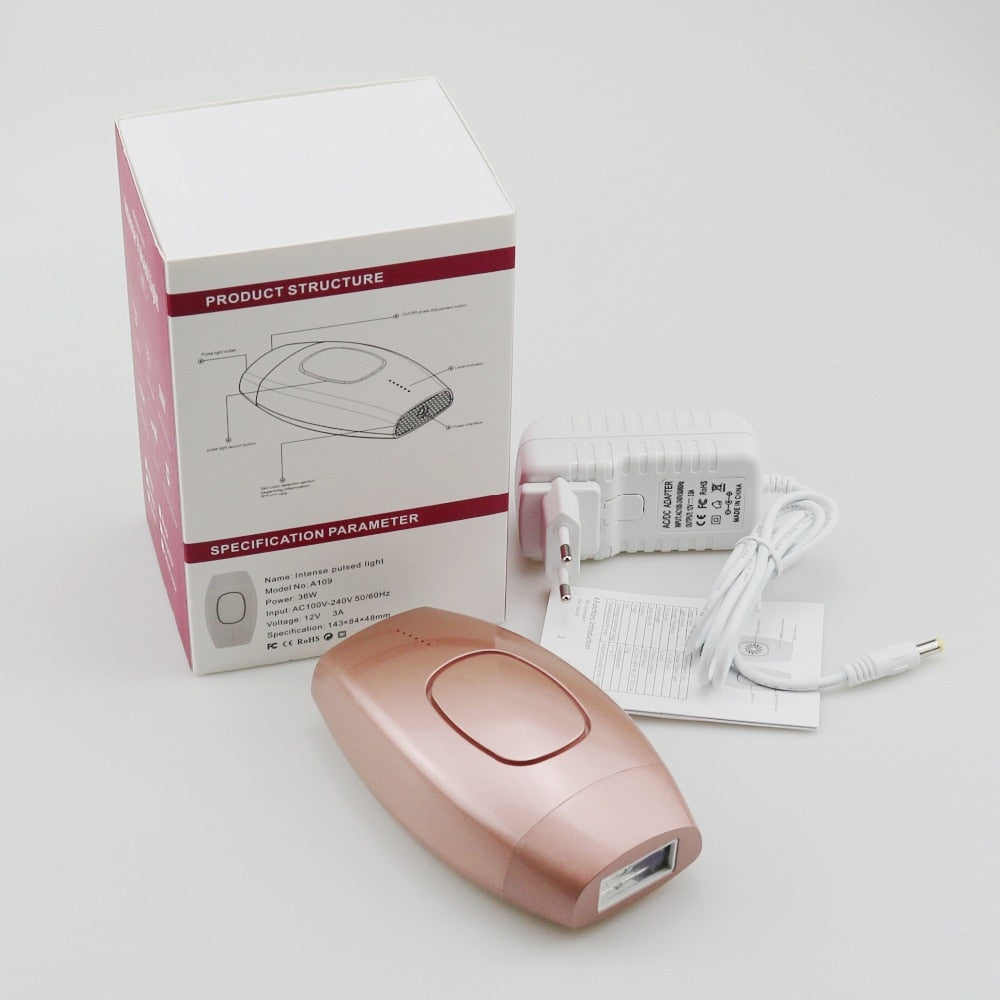 Professional IPL epilator laser hair removal photoepilator machine hair remover depilation photo permanent Pulsed light device - Virtual Blue Store