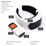 Electric Pulse Neck Massager Cervical Vertebra Impulse Massage Physiotherapeutic Acupuncture Magnetic Therapy Relief Pain Tool - Virtual Blue Store