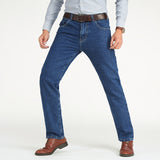 Male Skinny Straight Stretch Pants - Virtual Blue Store