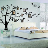 Black 3D DIY Photo Tree Wall Sticker