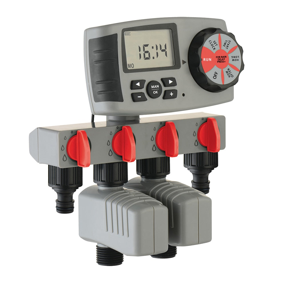 Aqualin Automatic 4-Zone Irrigation System - Virtual Blue Store