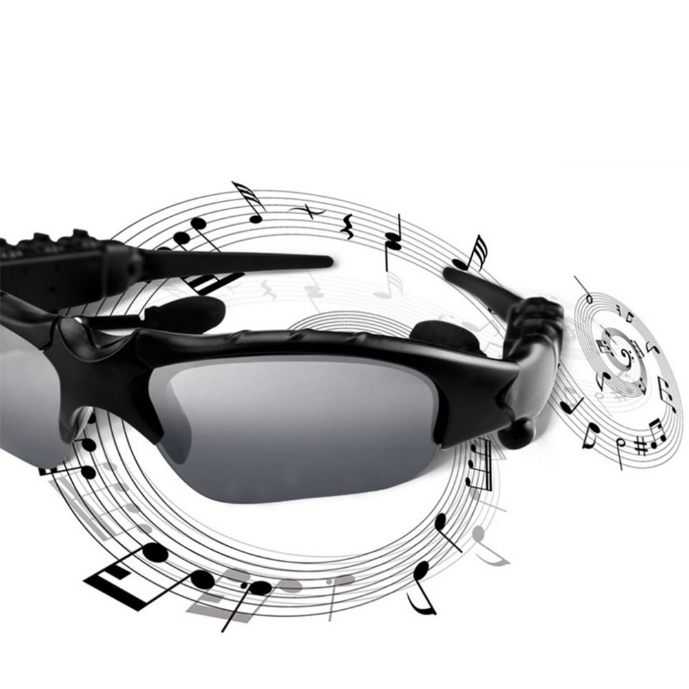 Bluetooth Sunglasses Outdoor Glasses with Headphones Music Wireless Headset Ear Plug Stereo For Smartphone - Virtual Blue Store