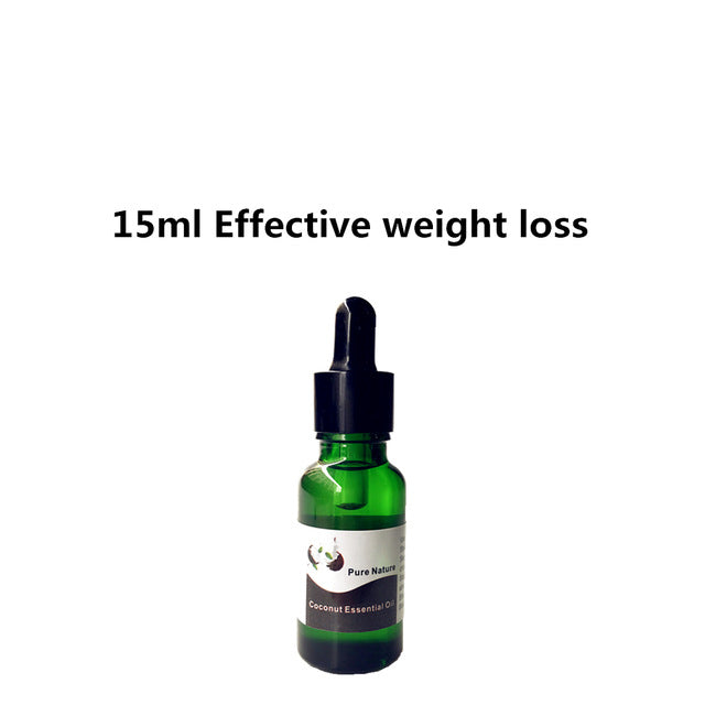 No diet Pills lose weight Coconut Essential Oil, Plant slimming cream, slimming patch,fat burning Detox Paste 15ml - Virtual Blue Store