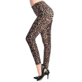 Women Leopard Print Leggings - Virtual Blue Store
