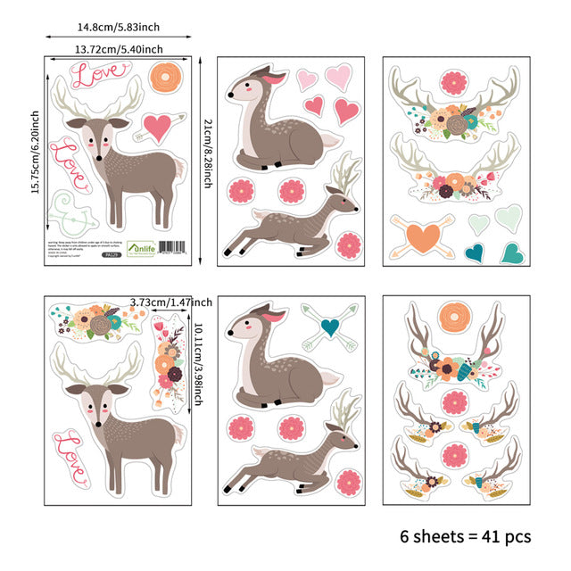 Cartoon Rainbow Wall Sticker - Virtual Blue Store