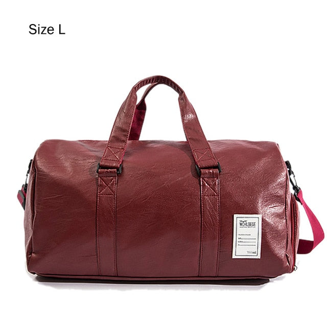 Gym Leather Sports Training Bags - Virtual Blue Store