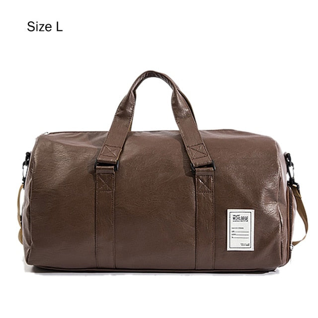 Gym Leather Sports Training Bags - Virtual Blue Store