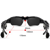 Bluetooth Sunglasses Outdoor Glasses with Headphones Music Wireless Headset Ear Plug Stereo For Smartphone - Virtual Blue Store