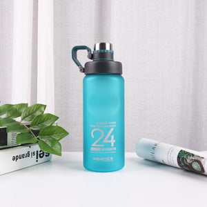 850ML Large Capacity Plastic Water Bottle - Virtual Blue Store