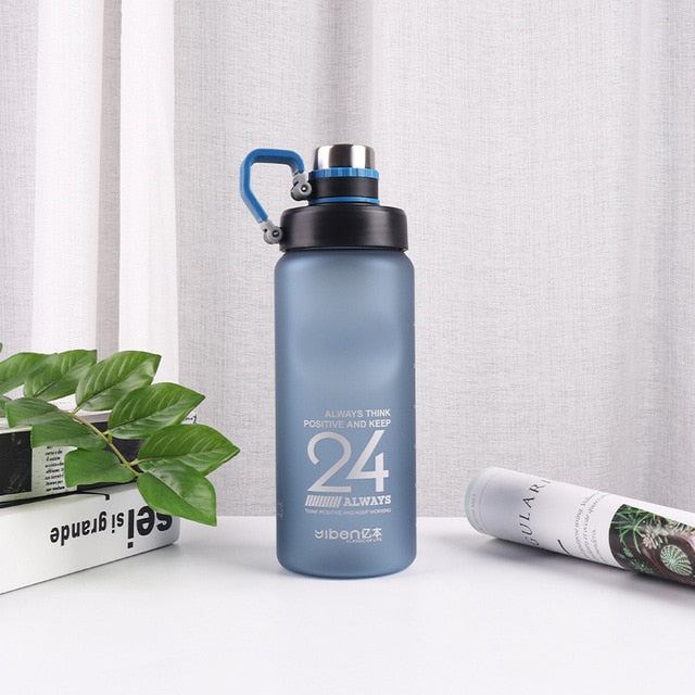 850ML Large Capacity Plastic Water Bottle - Virtual Blue Store