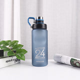 850ML Large Capacity Plastic Water Bottle - Virtual Blue Store